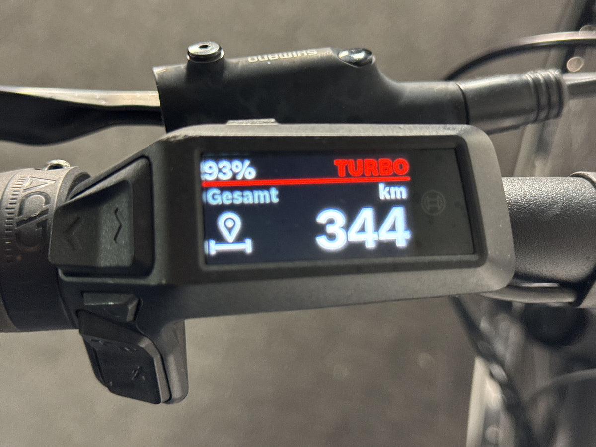 CUBE Touring Hybrid ONE 625 gebraucht – Display