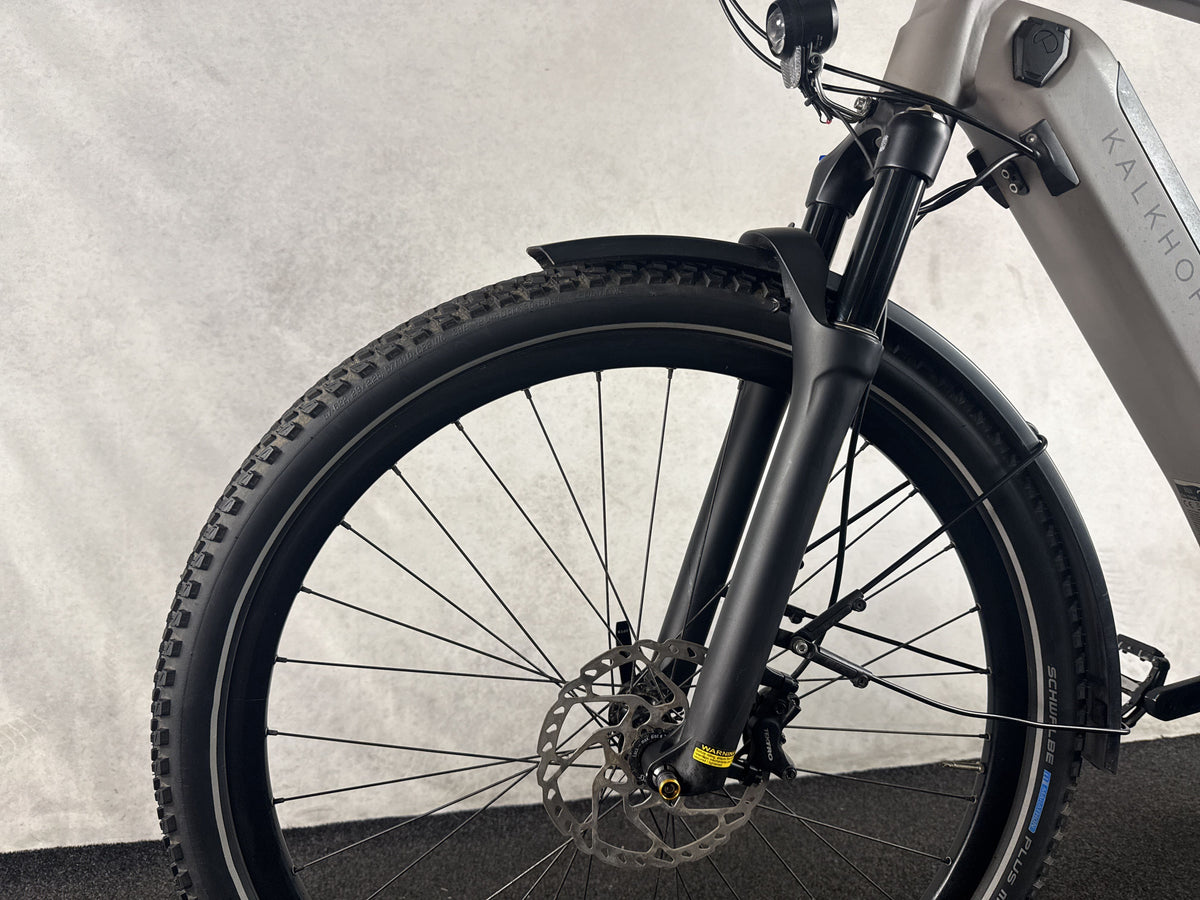 Kalkhoff Entice 5 Excite+ gebraucht – Vorderrad und Gabel