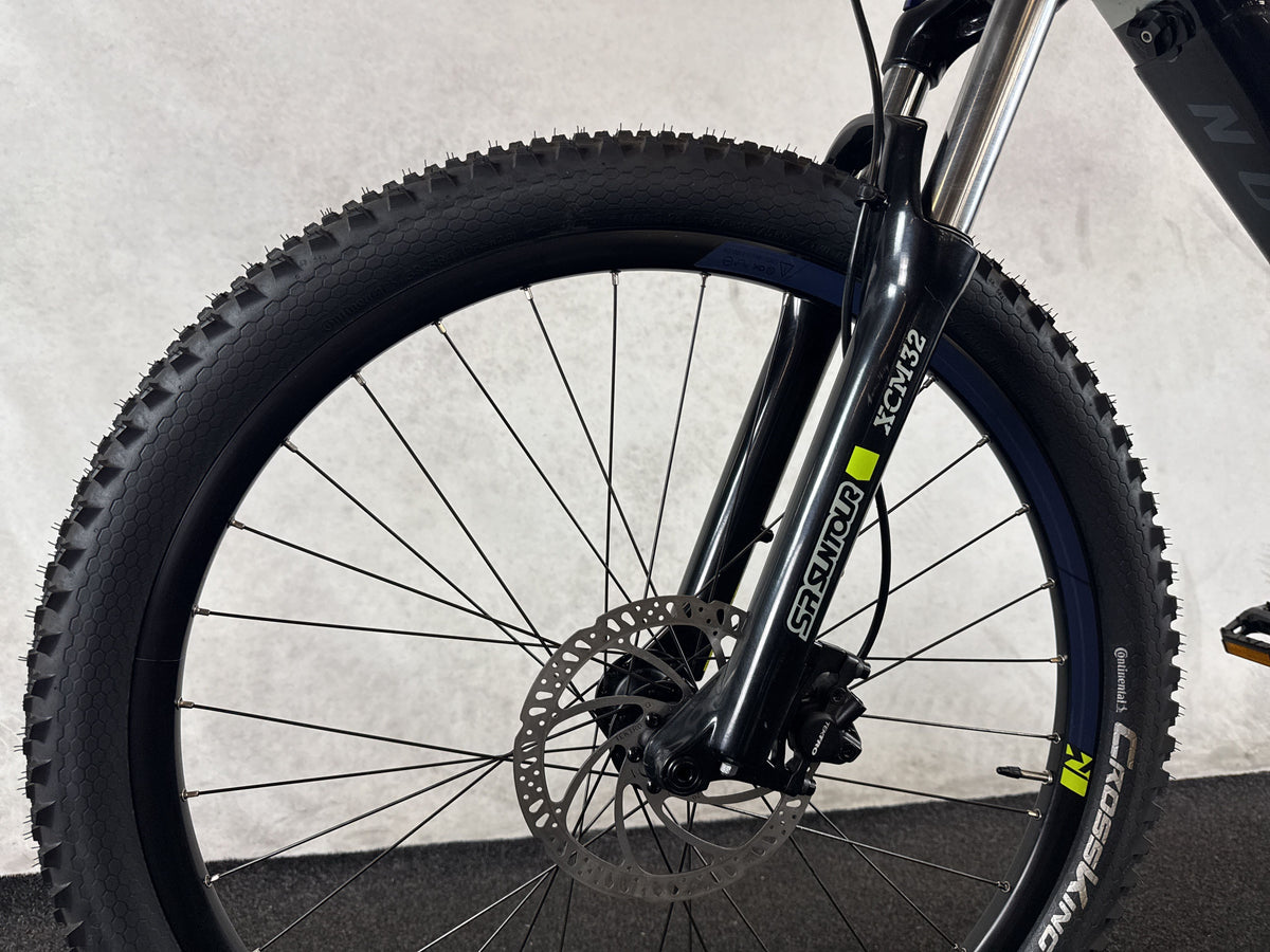 Raymon HardRay E 5.0 gebraucht – Vorderrad und Gabel