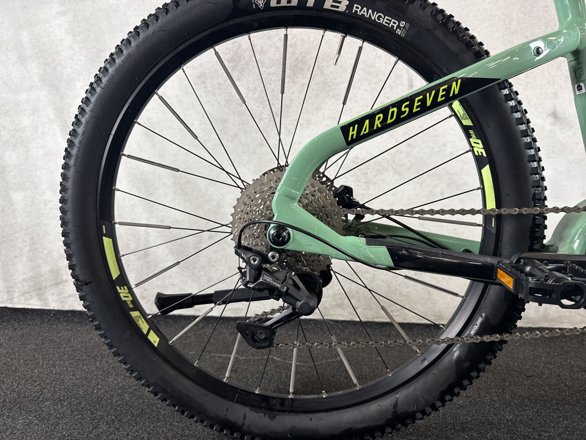 Haibike HardSeven 6 gebraucht – Hinterradnabe und Schaltung