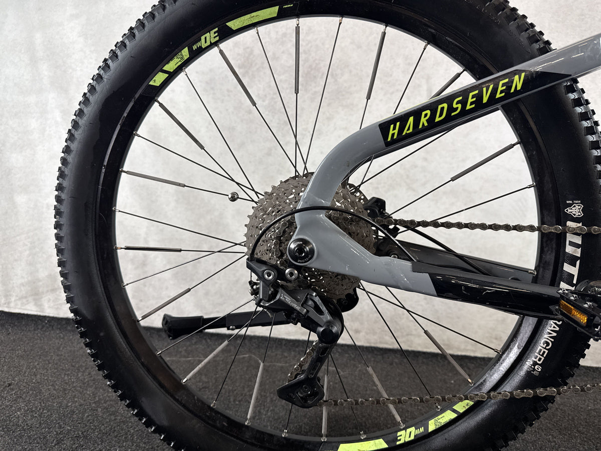 Haibike HardSeven 6 gebraucht – Hinterradnabe und Schaltung