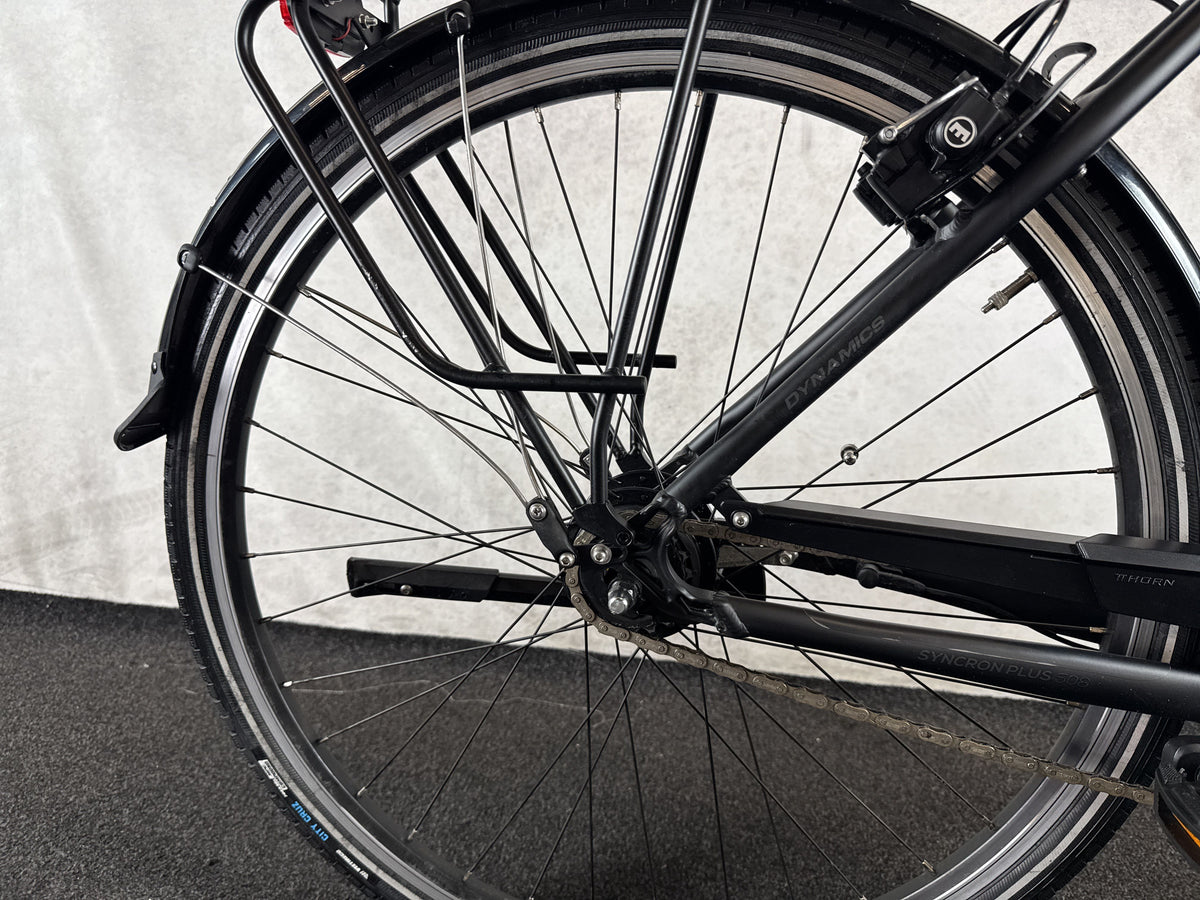 Dynamics Syncron Plus 508 gebraucht – Hinterradnabe und Schaltung