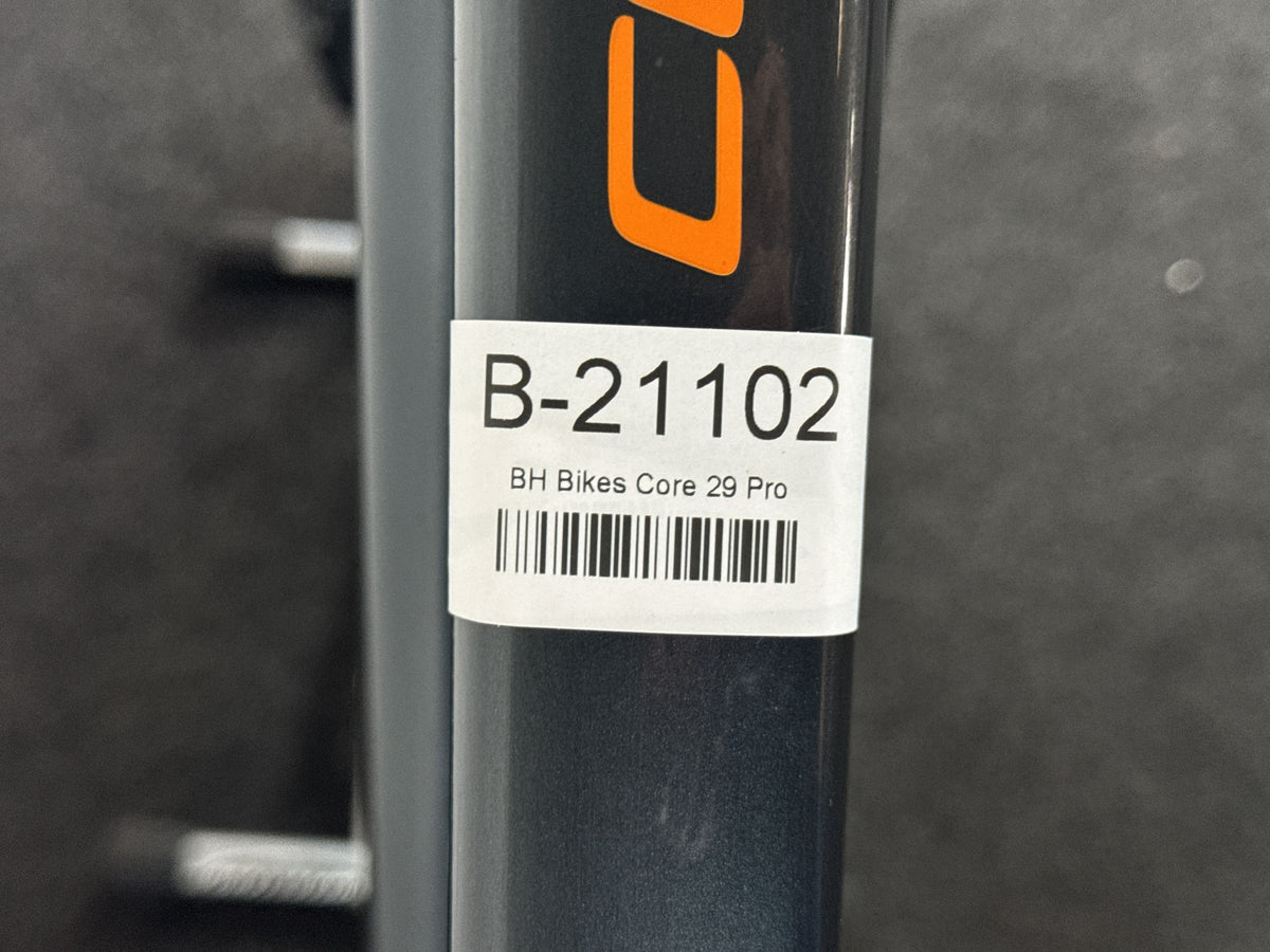 BH Bikes Core 29 Pro gebraucht – Rahmennummer-Etikett