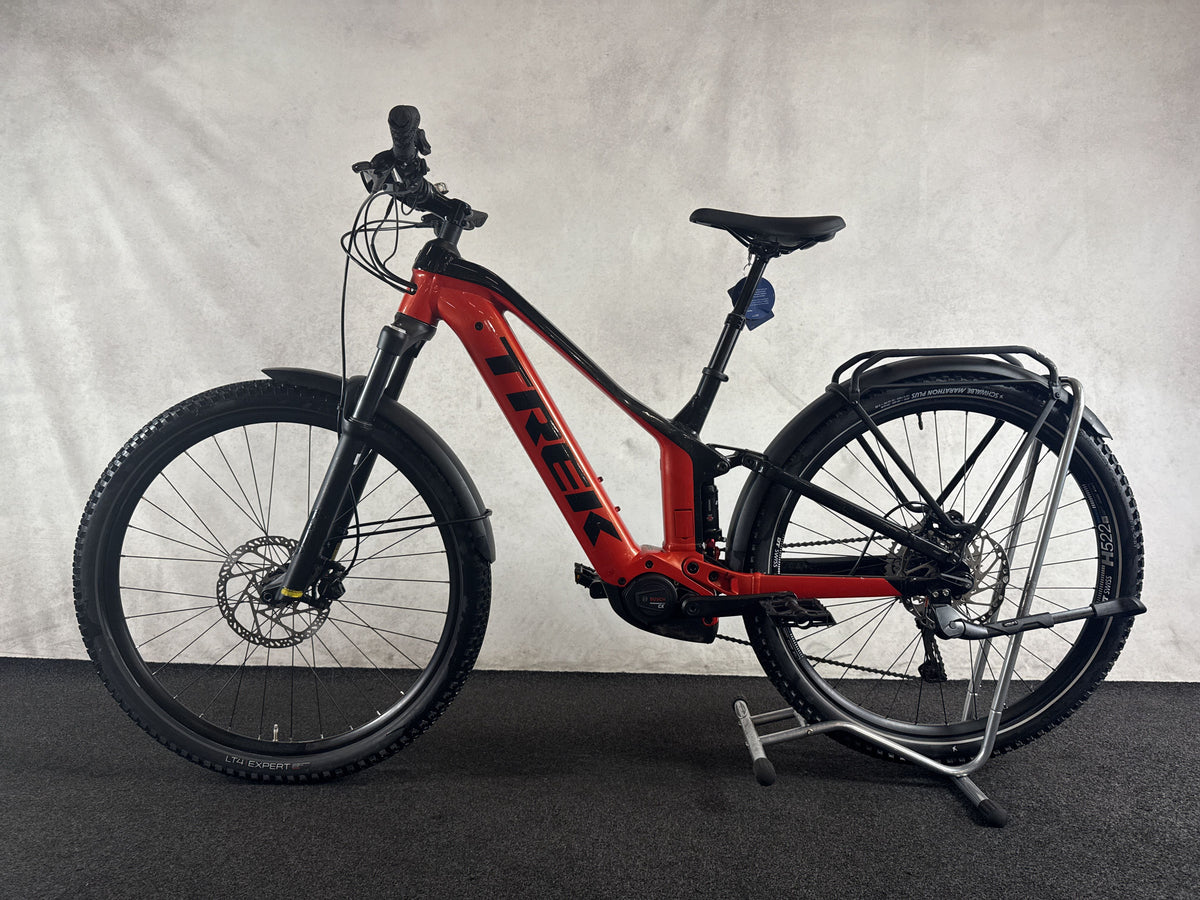 Trek Powerfly FS 4 Equipped gebraucht – Seitenansicht links