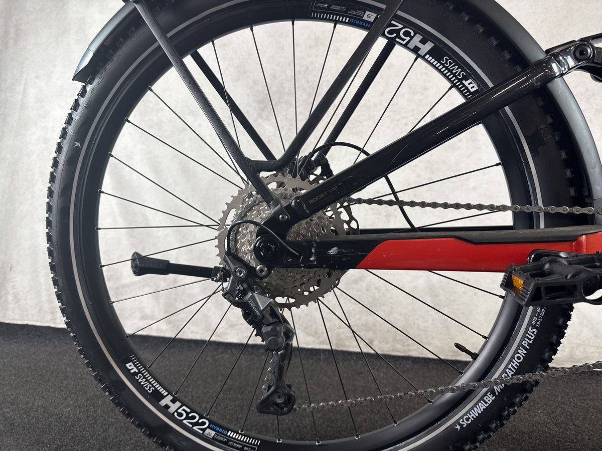 Trek Powerfly FS 4 Equipped gebraucht – Hinterradnabe und Schaltung