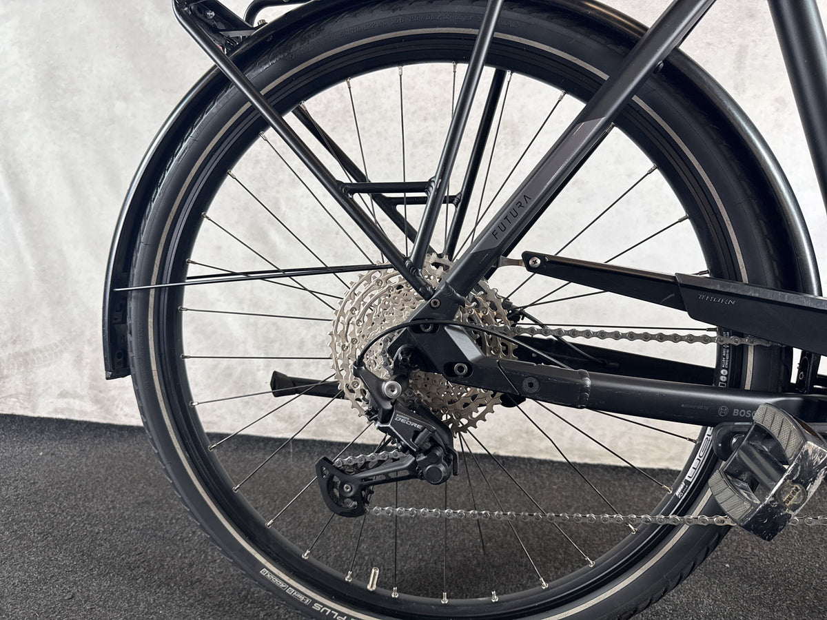 Hercules Futura Comp gebraucht – Hinterradnabe und Schaltung