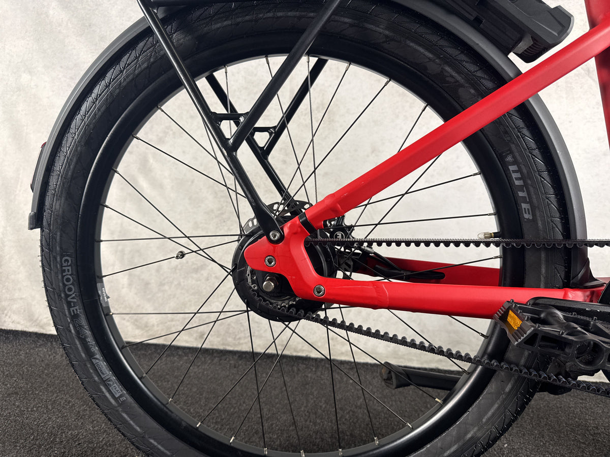 HNF Nicolai XD4 Adventure gebraucht – Hinterradnabe und Schaltung