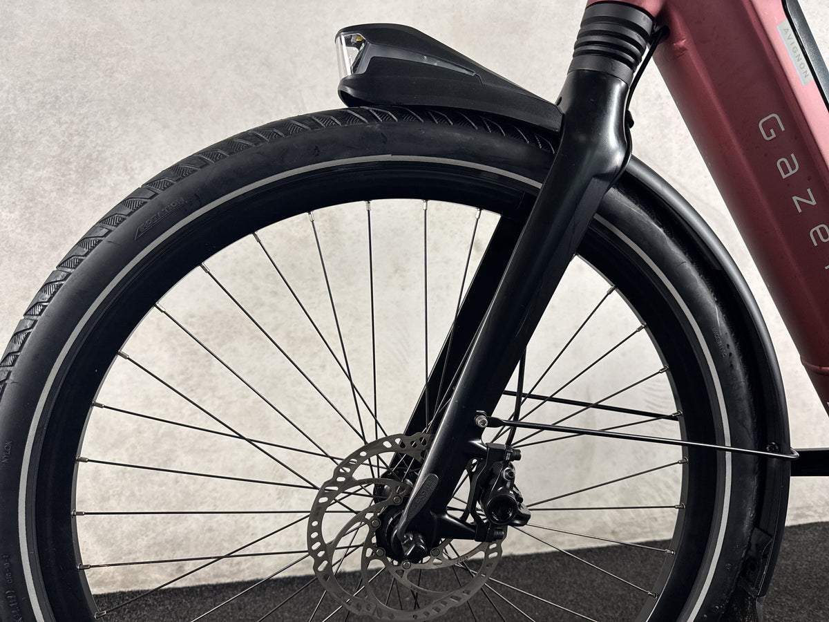 Gazelle Avignon C8 gebraucht – Vorderrad und Gabel