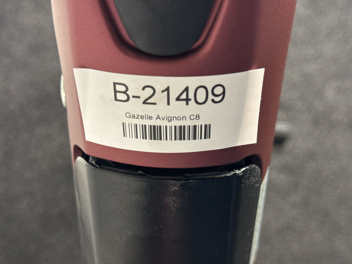 Gazelle Avignon C8 gebraucht – Rahmennummer-Etikett