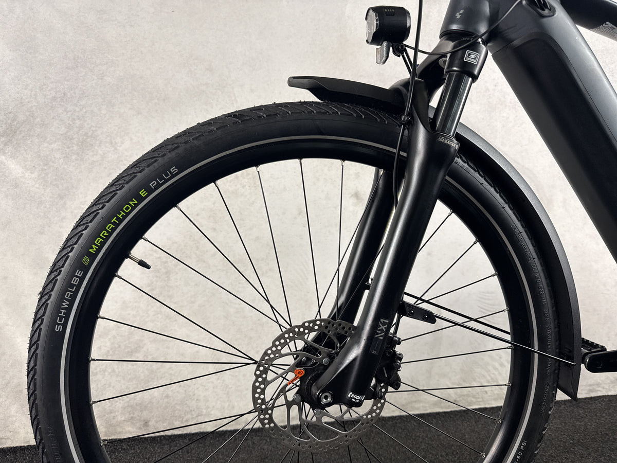 Cube Touring Hybrid Pro 625 gebraucht – Vorderrad und Gabel