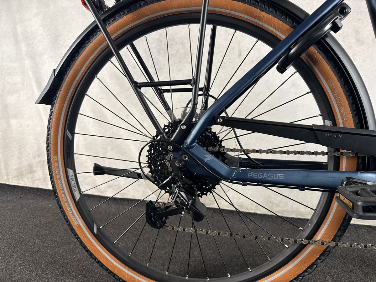 Pegasus Premio EVO 9 gebraucht – Hinterradnabe und Schaltung