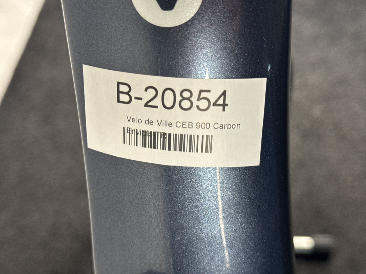 Velo de Ville CEB 900 Carbon Enviolo TR gebraucht – Rahmennummer-Etikett
