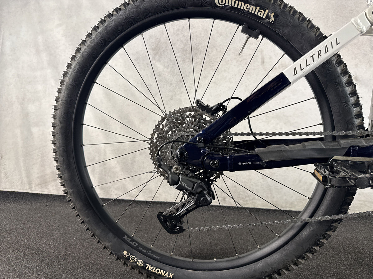 Haibike AllTrail 8 gebraucht – Hinterradnabe und Schaltung