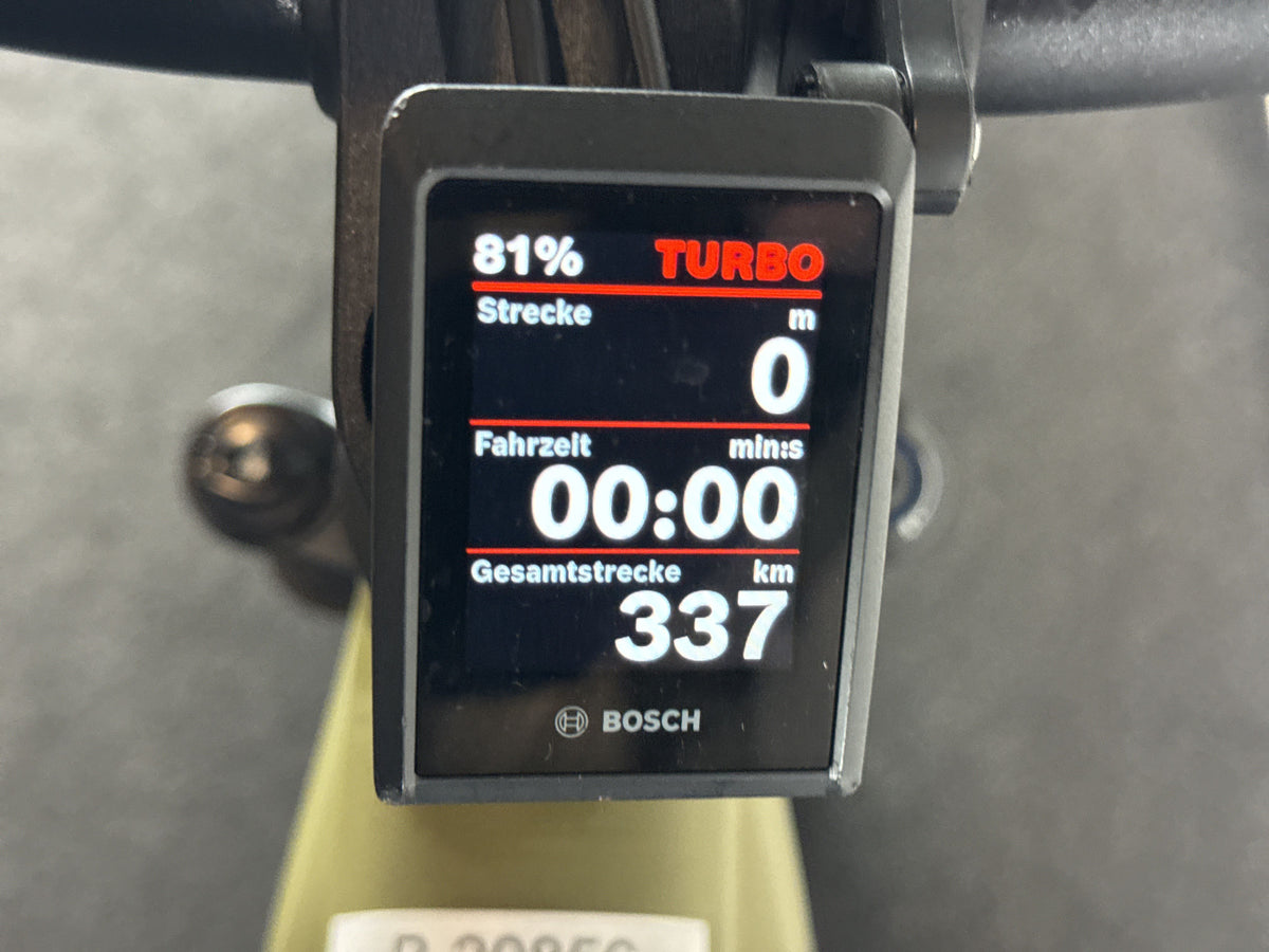 CUBE Reaction Hybrid Race 750 gebraucht – Display