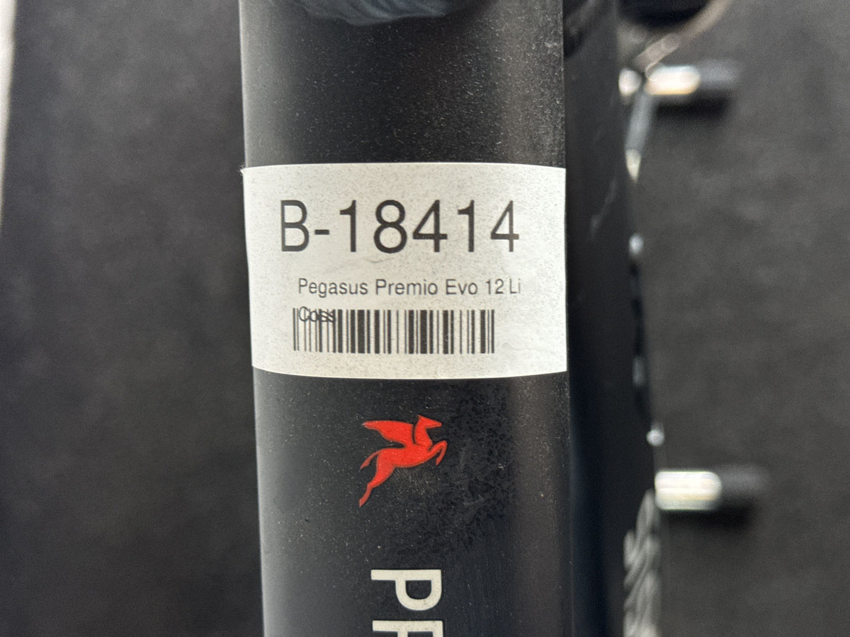 Pegasus Premio Evo 12 Lite Cross gebraucht – Rahmennummer-Etikett
