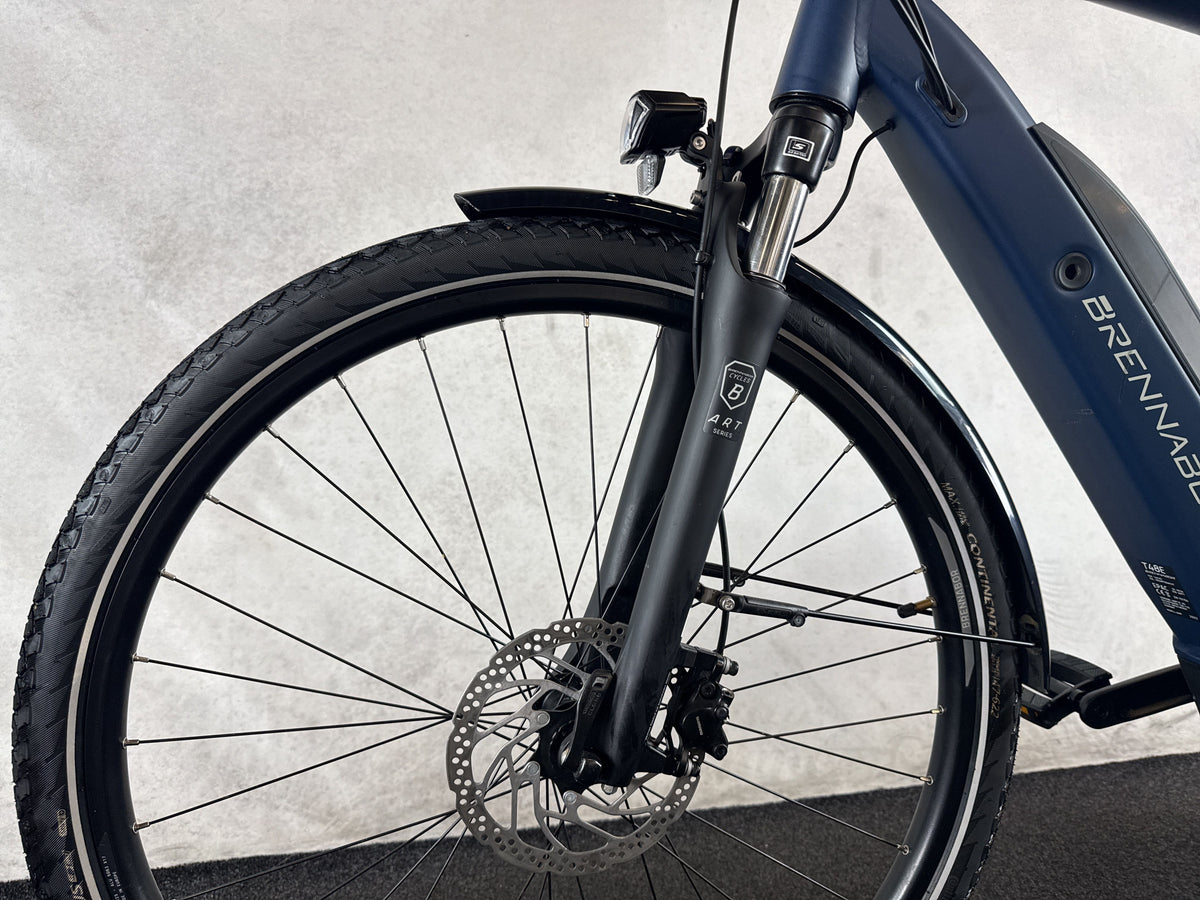 Brennabor T48e gebraucht – Vorderrad und Gabel