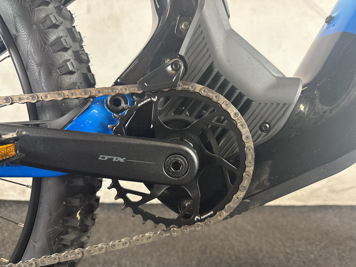 Haibike Hybe CF 9 gebraucht – Motor von rechts