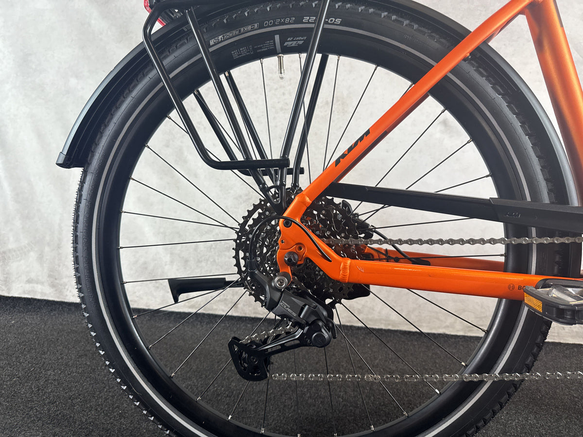 KTM Macina Ultimate Pro gebraucht – Hinterradnabe und Schaltung