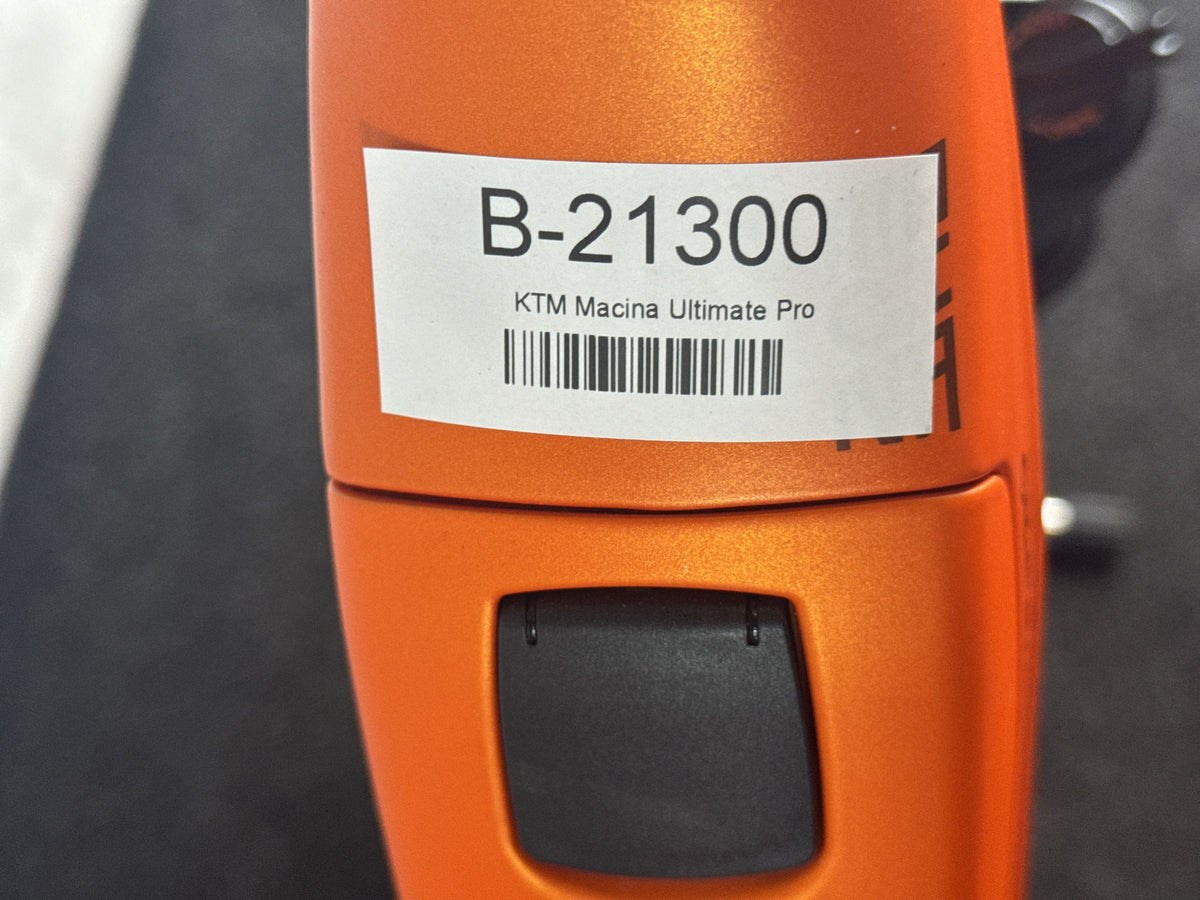 KTM Macina Ultimate Pro gebraucht – Rahmennummer-Etikett