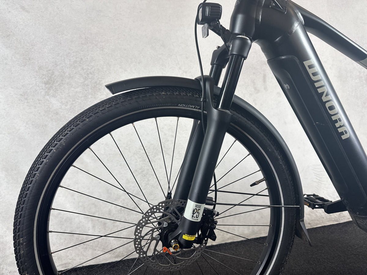 Winora Yucatan X10 gebraucht – Vorderrad und Gabel