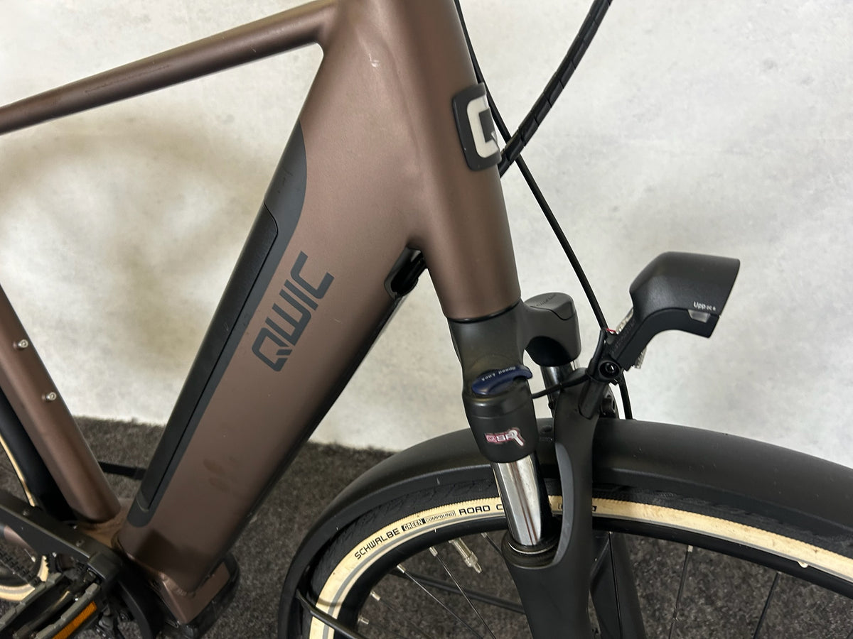 Qwic PREMIUM i MN7+ BELT Akku 540Wh / Diamant / Walnut Brown