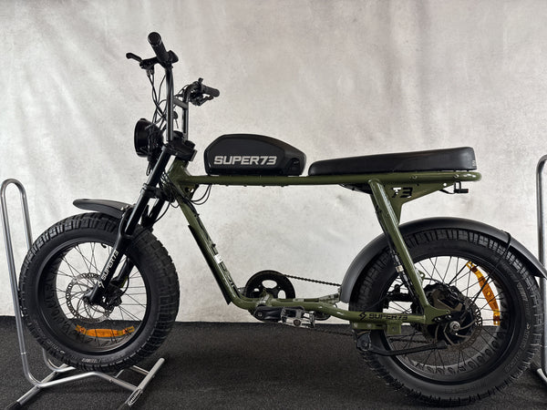 Super73 S2 flannel green