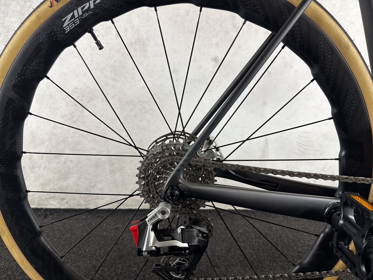 Cervélo R5 gebraucht – Hinterradnabe und Schaltung
