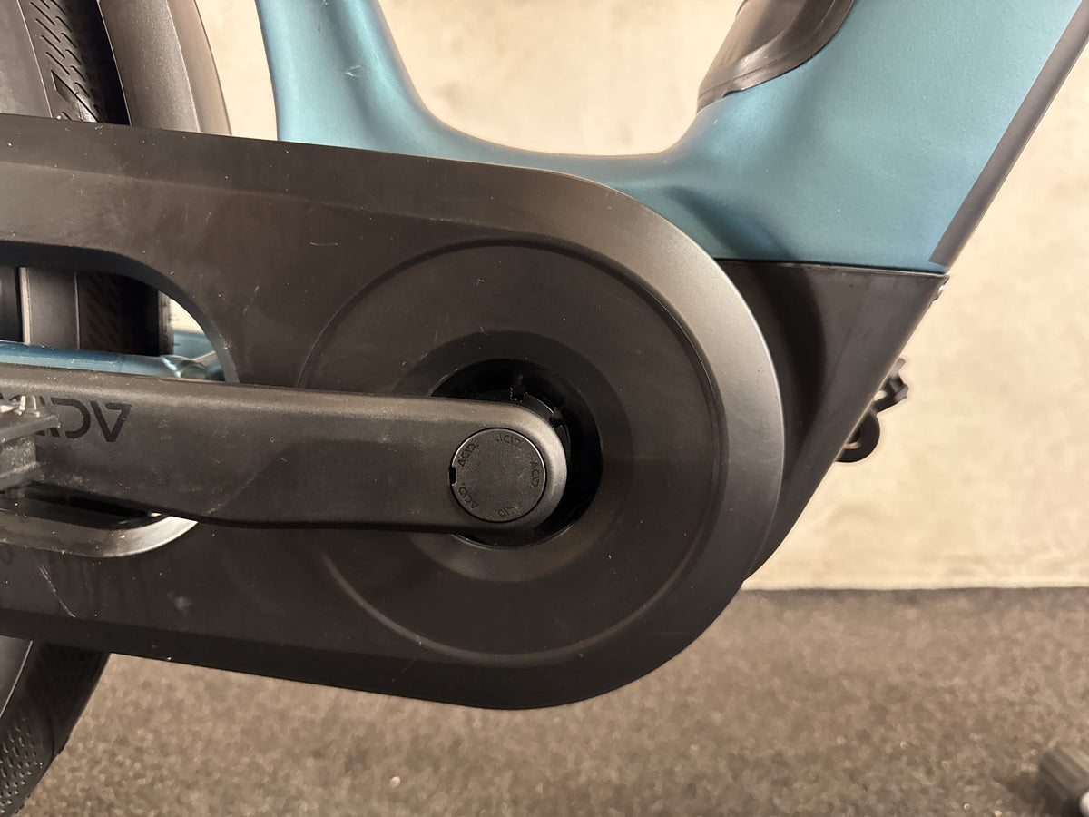 CUBE Supreme RT Hybrid Comfort EXC 500 gebraucht – Motor von rechts