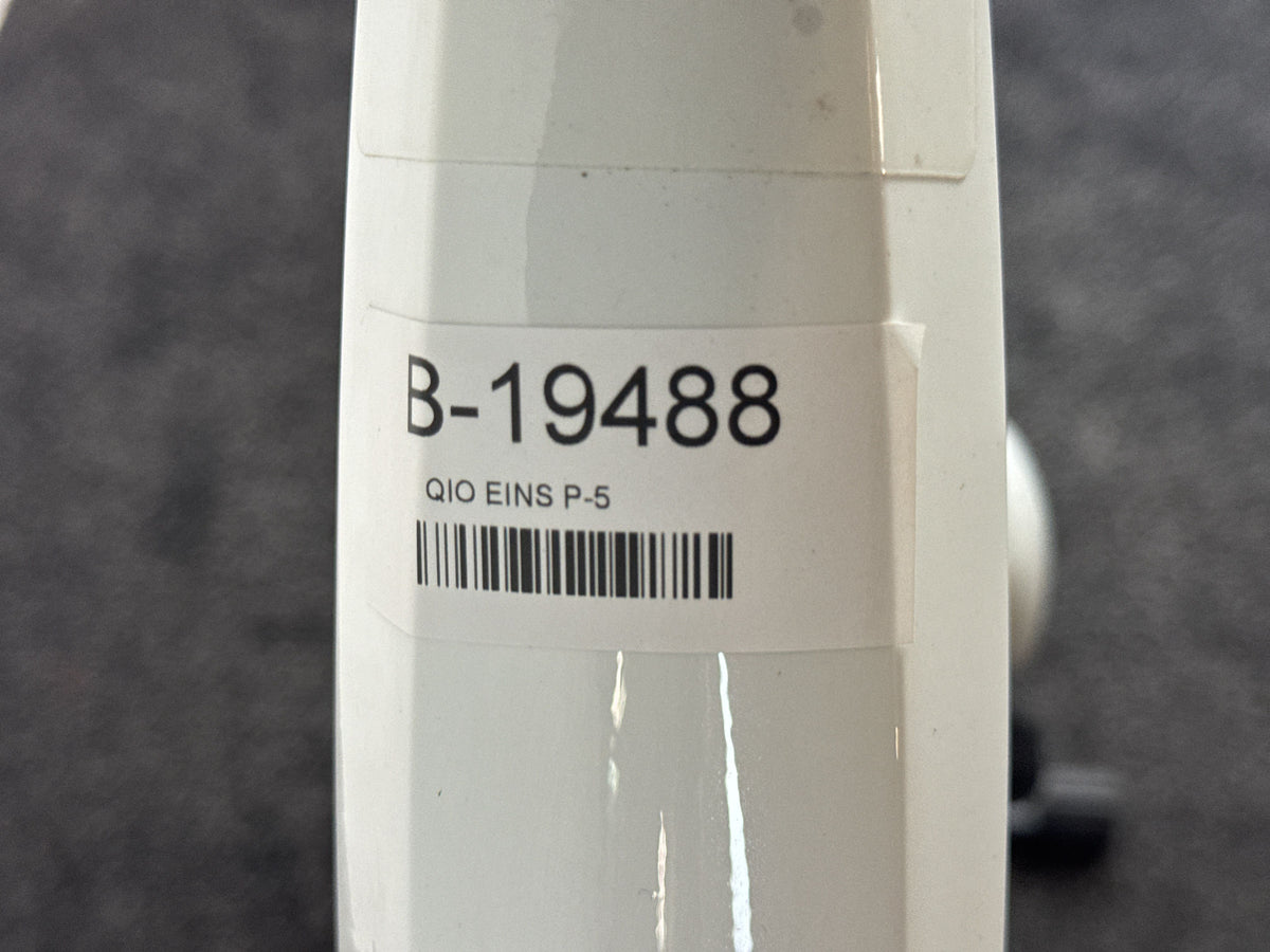 QiO Eins P-5 gebraucht – Rahmennummer-Etikett