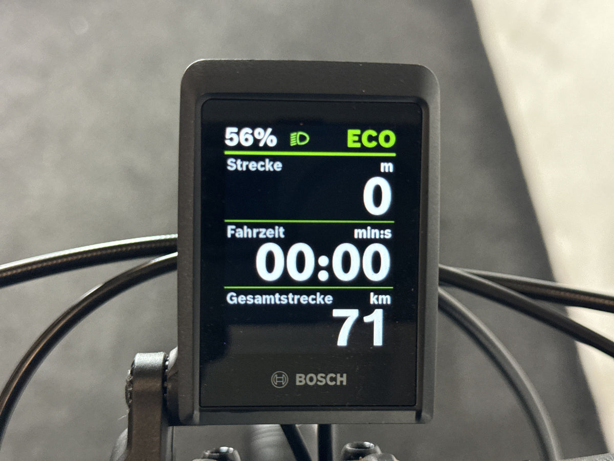 CUBE Kathmandu Hybrid EXC 800 gebraucht – Display