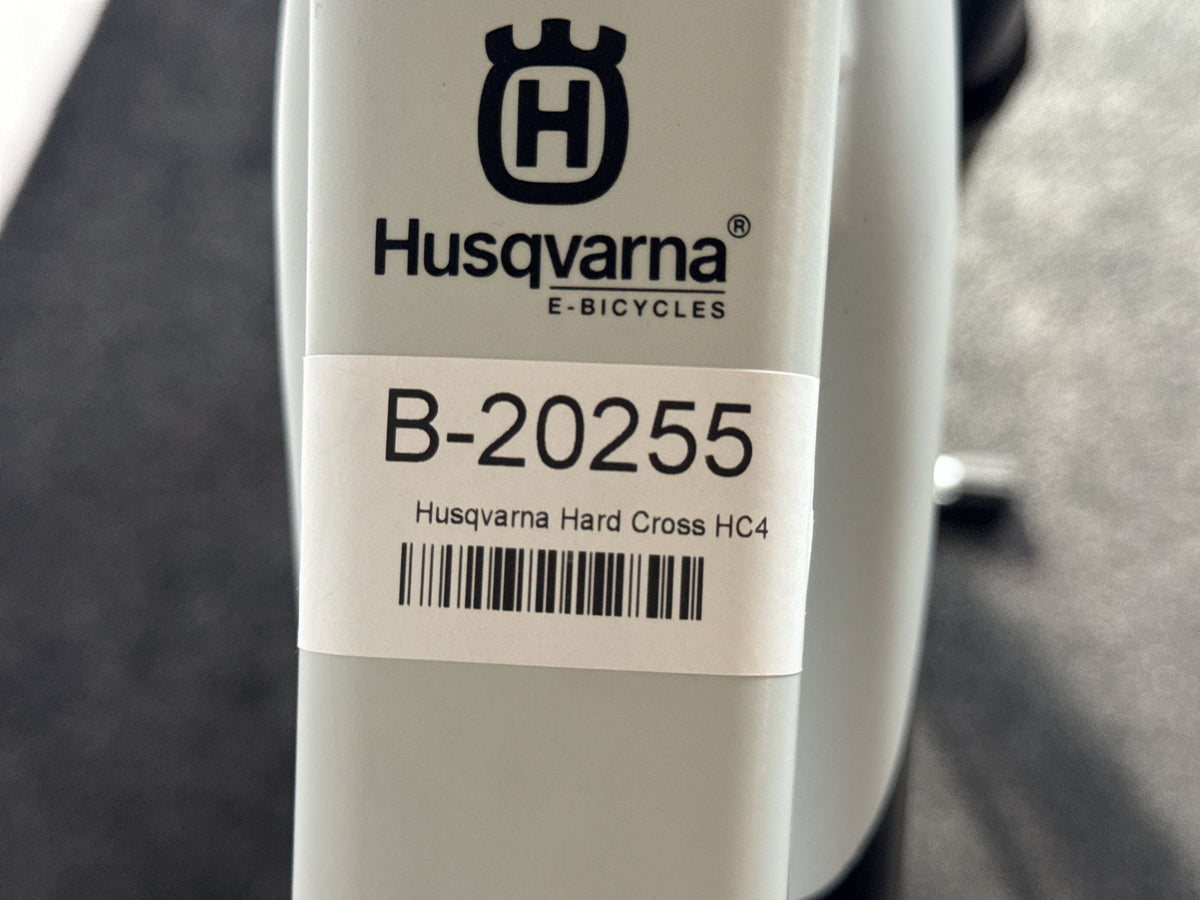 Husqvarna Hard Cross HC4 gebraucht – Rahmennummer-Etikett
