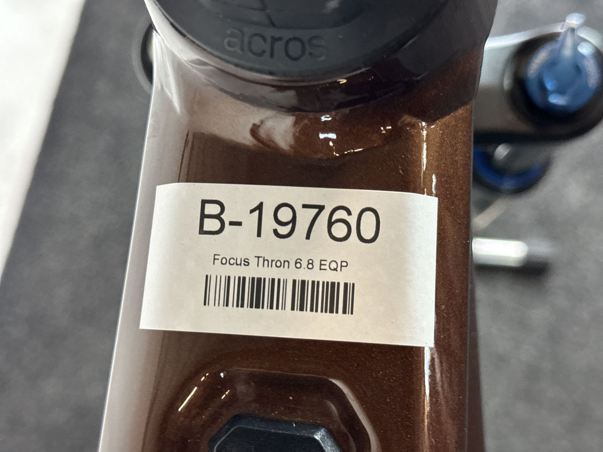 Focus Thron² 6.8 EQP gebraucht – Rahmennummer-Etikett