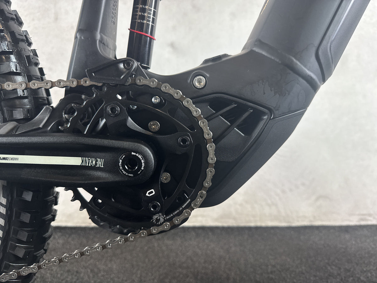 Haibike Nduro 6 gebraucht – Motor von rechts