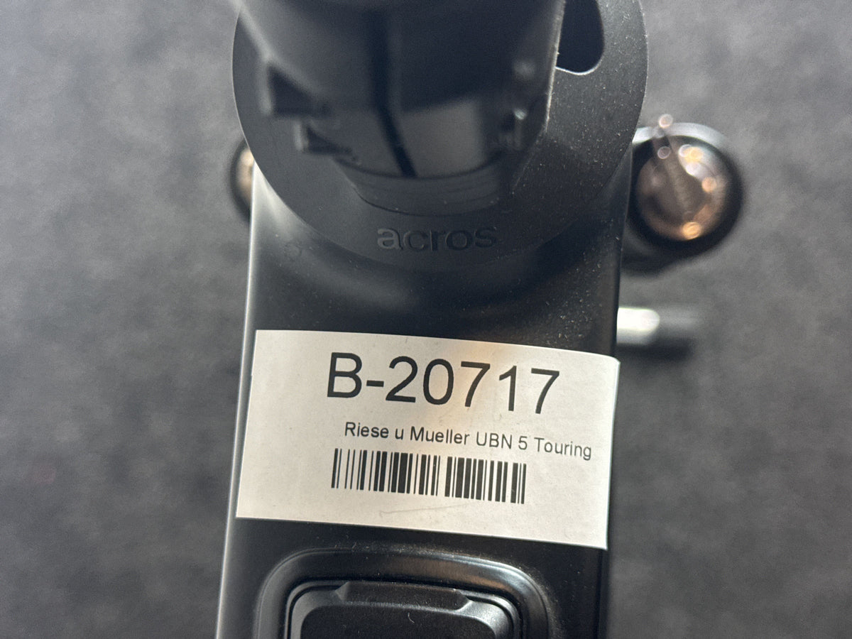 Riese & Müller UBN 5 Touring gebraucht – Rahmennummer-Etikett