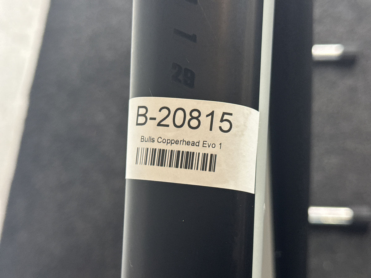 Bulls Copperhead Evo 1 750 gebraucht – Rahmennummer-Etikett