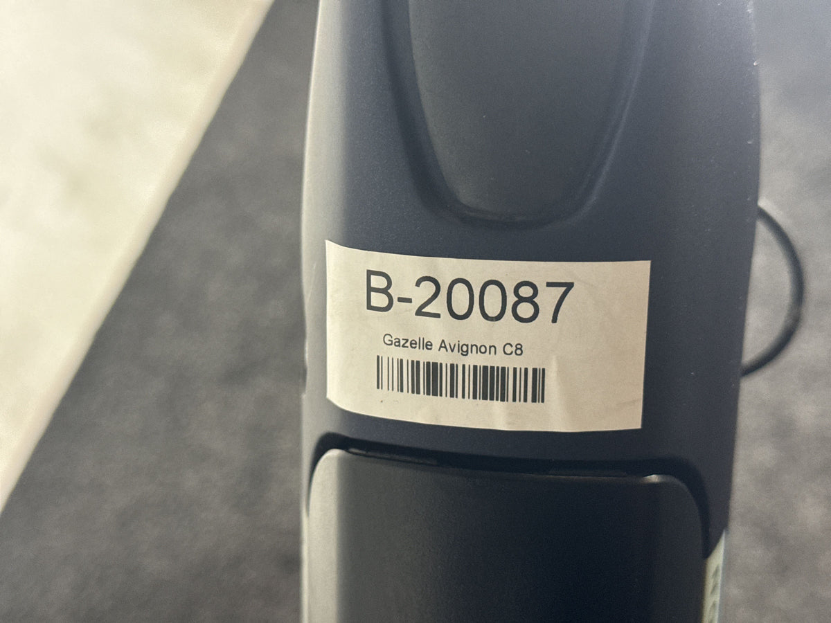 Gazelle Avignon C8 HMB gebraucht – Rahmennummer-Etikett