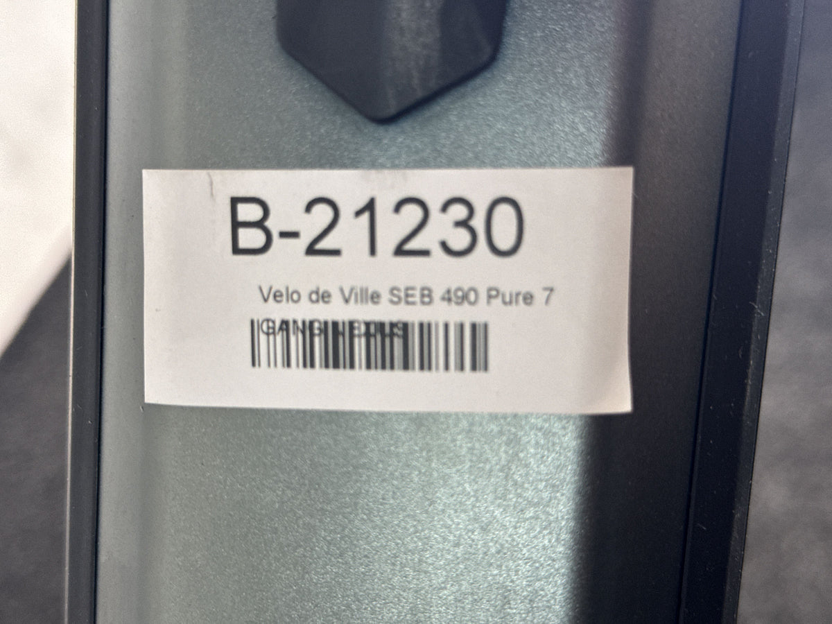 Velo de Ville SEB 490 Pure gebraucht – Rahmennummer-Etikett