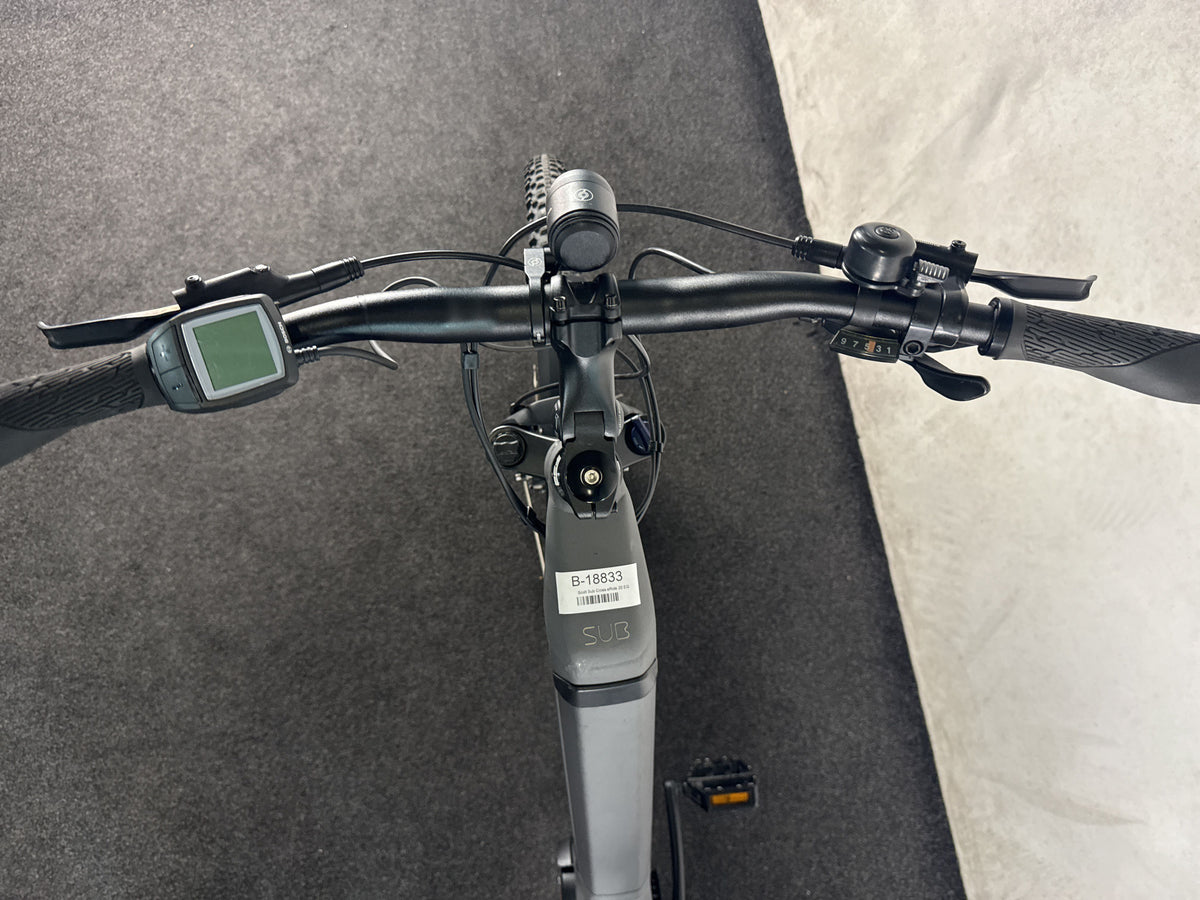 Scott Sub Cross eRIDE 20 EQ gebraucht – Cockpit aus Fahrersicht