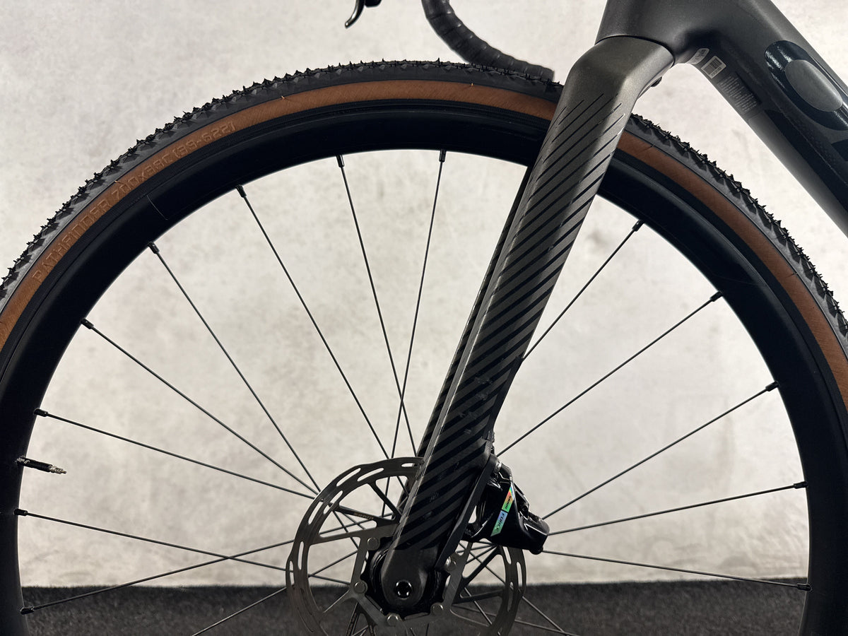 Orbea Terra M21eTEAM 1X gebraucht – Vorderrad und Gabel