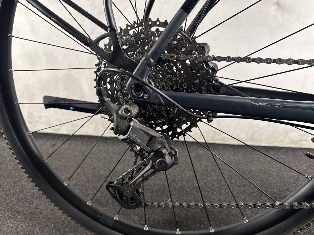 Cube Nuroad Pro FE gebraucht – Hinterradnabe und Schaltung