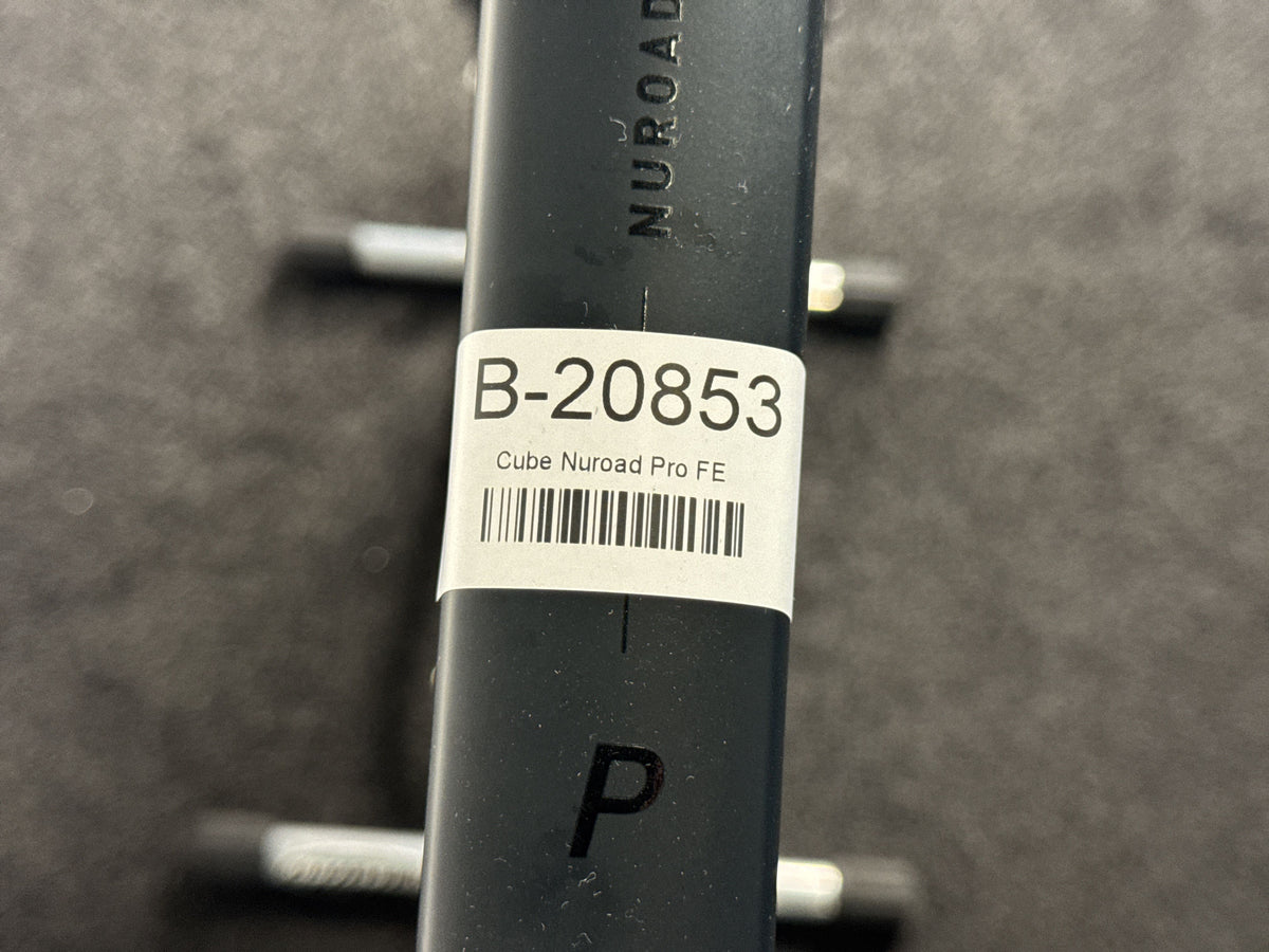 Cube Nuroad Pro FE gebraucht – Rahmennummer-Etikett