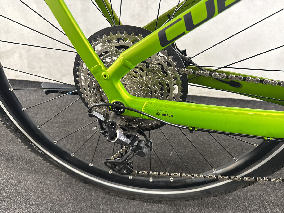 Cube Kathmandu Hybrid Pro gebraucht – Hinterradnabe und Schaltung