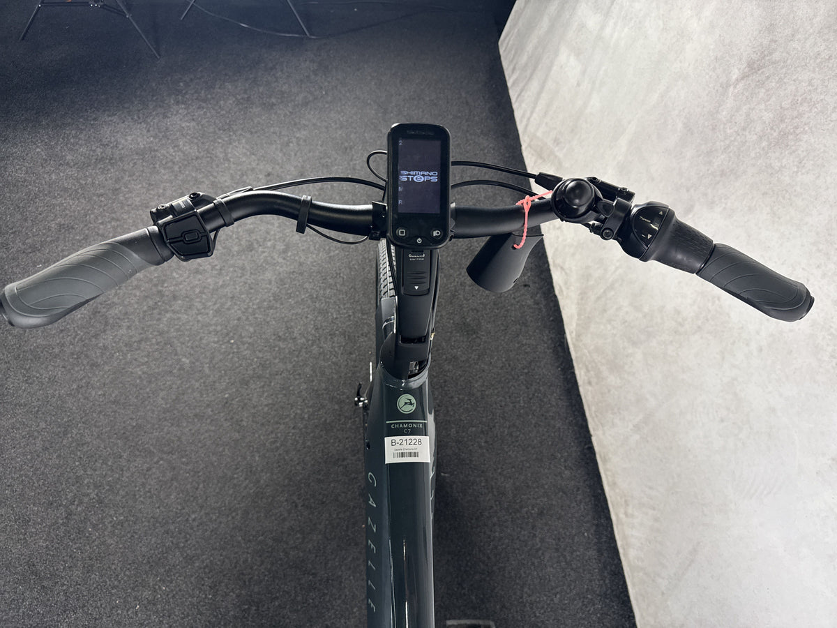 Gazelle Chamonix C7 HMS gebraucht – Cockpit aus Fahrersicht