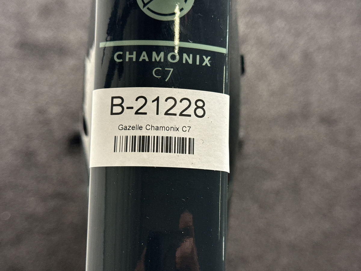 Gazelle Chamonix C7 HMS gebraucht – Rahmennummer-Etikett