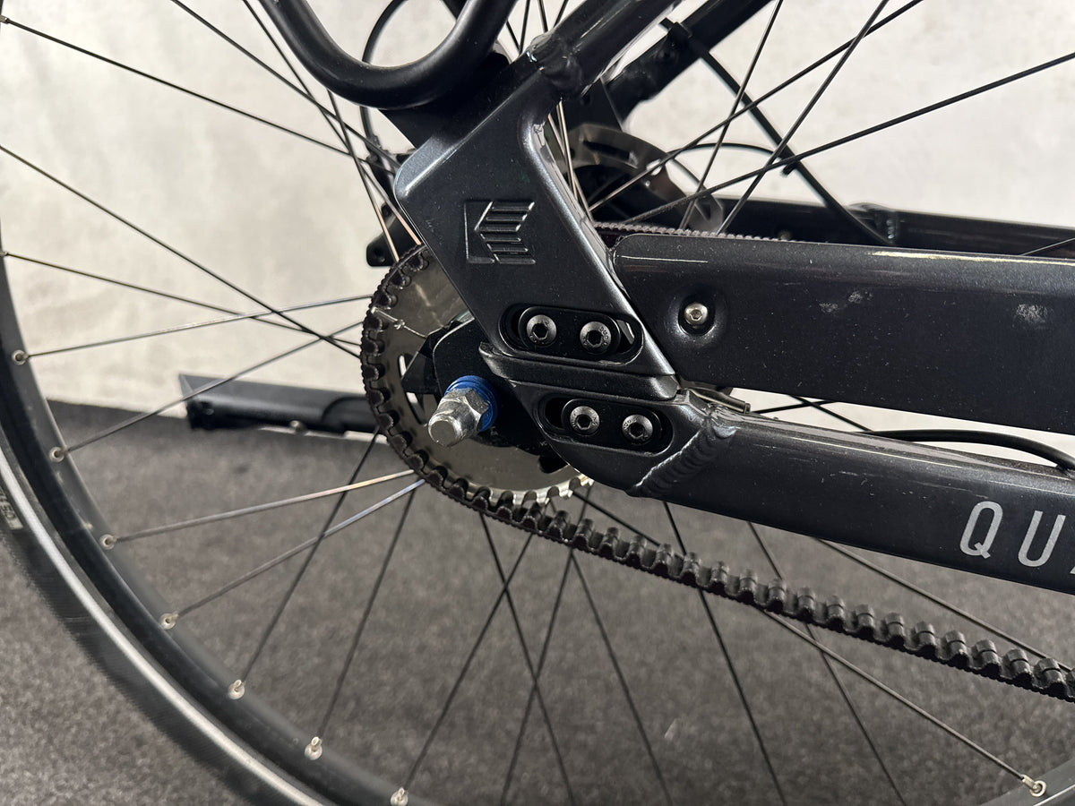 Kettler Quadriga CX5 HD gebraucht – Hinterradnabe und Schaltung