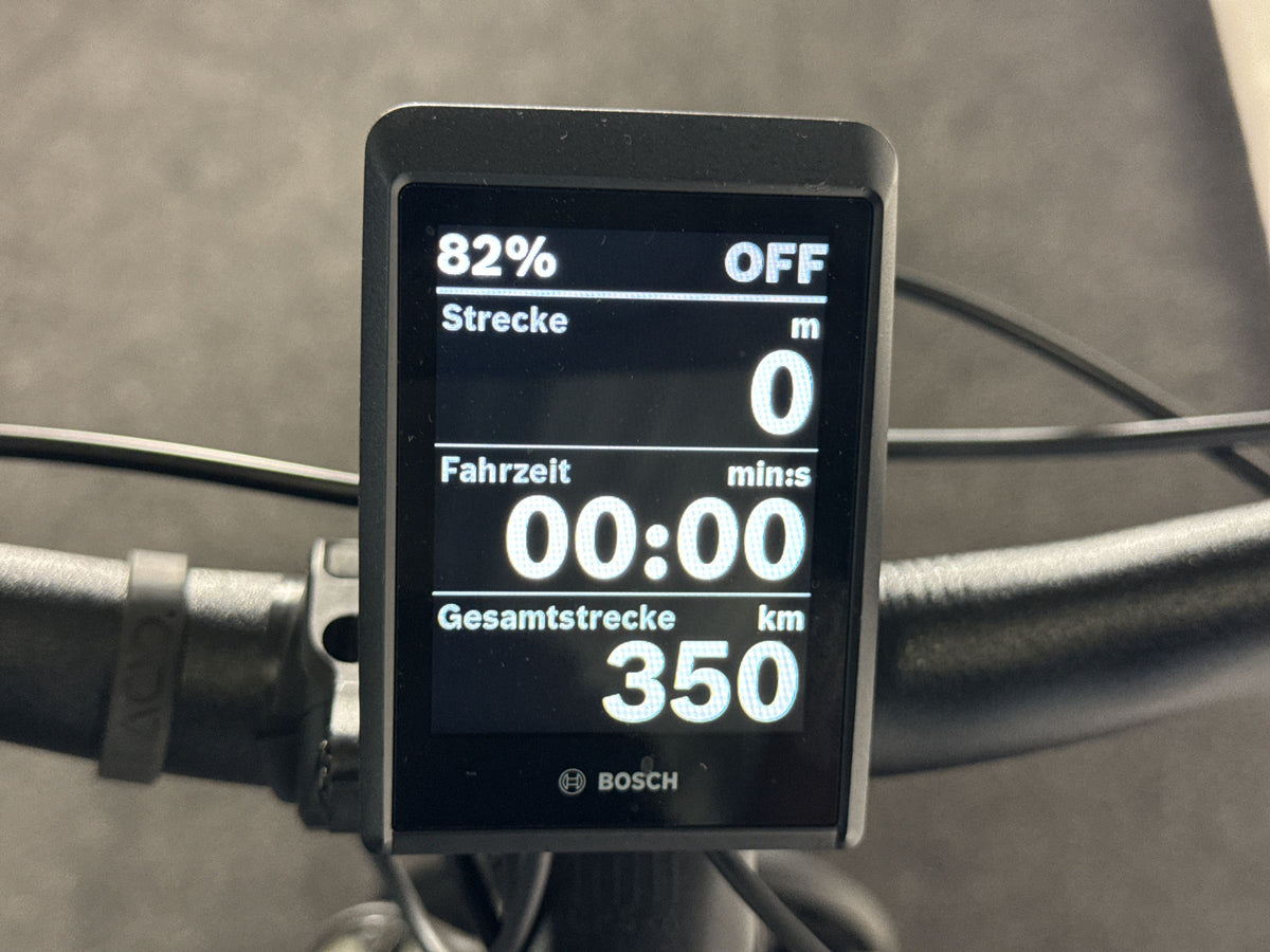 CUBE Kathmandu Hybrid EXC 800 gebraucht – Display