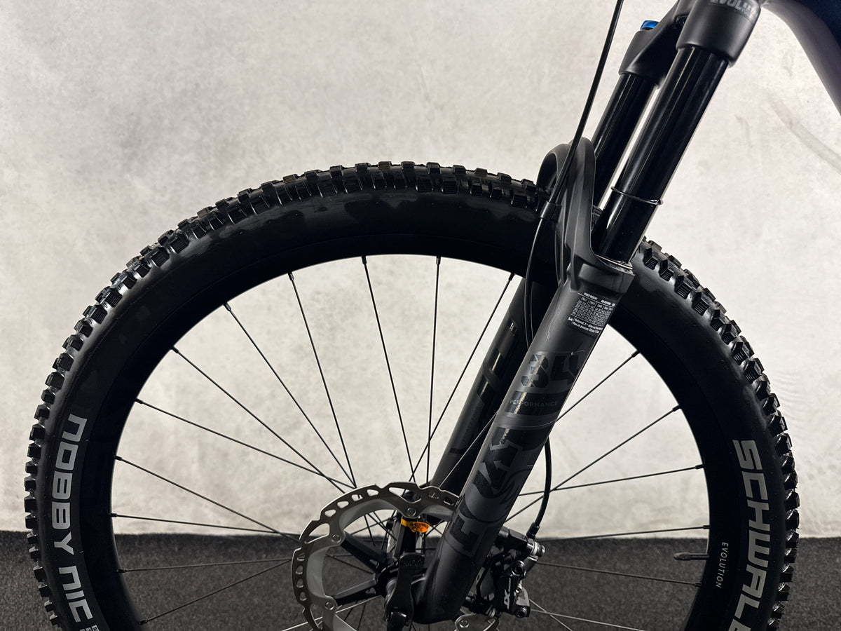 Cube AMS Hybrid One44 C:68X SLX 400x gebraucht – Vorderrad und Gabel