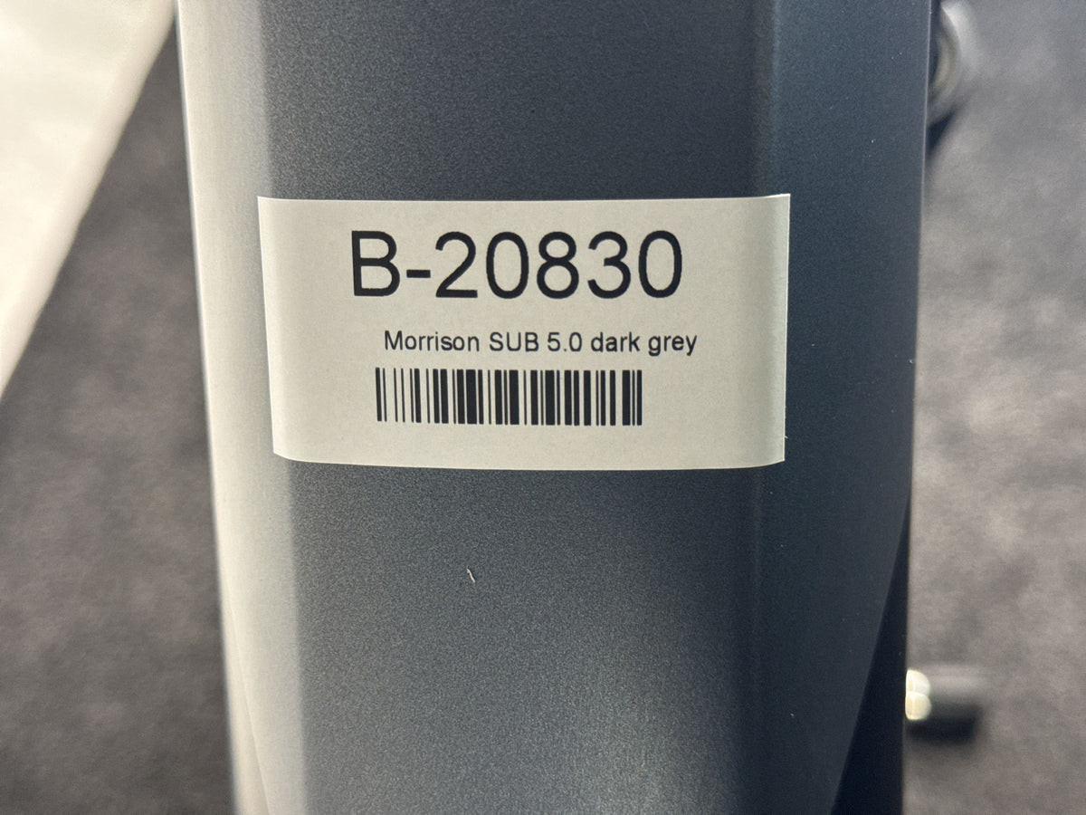 Morrison SUB 5.0 Dark Grey gebraucht – Rahmennummer-Etikett