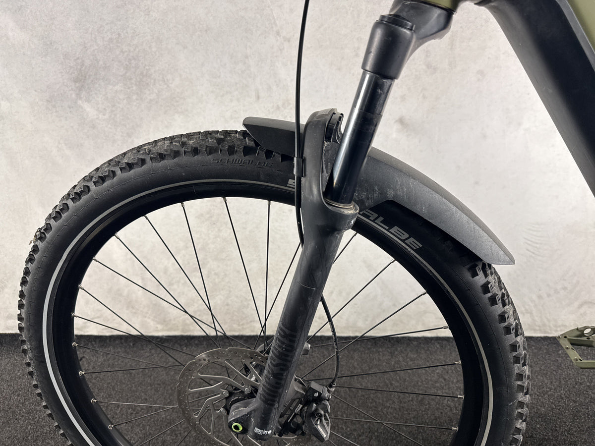 Cube Reaction Hybrid Race 750 gebraucht – Vorderrad und Gabel