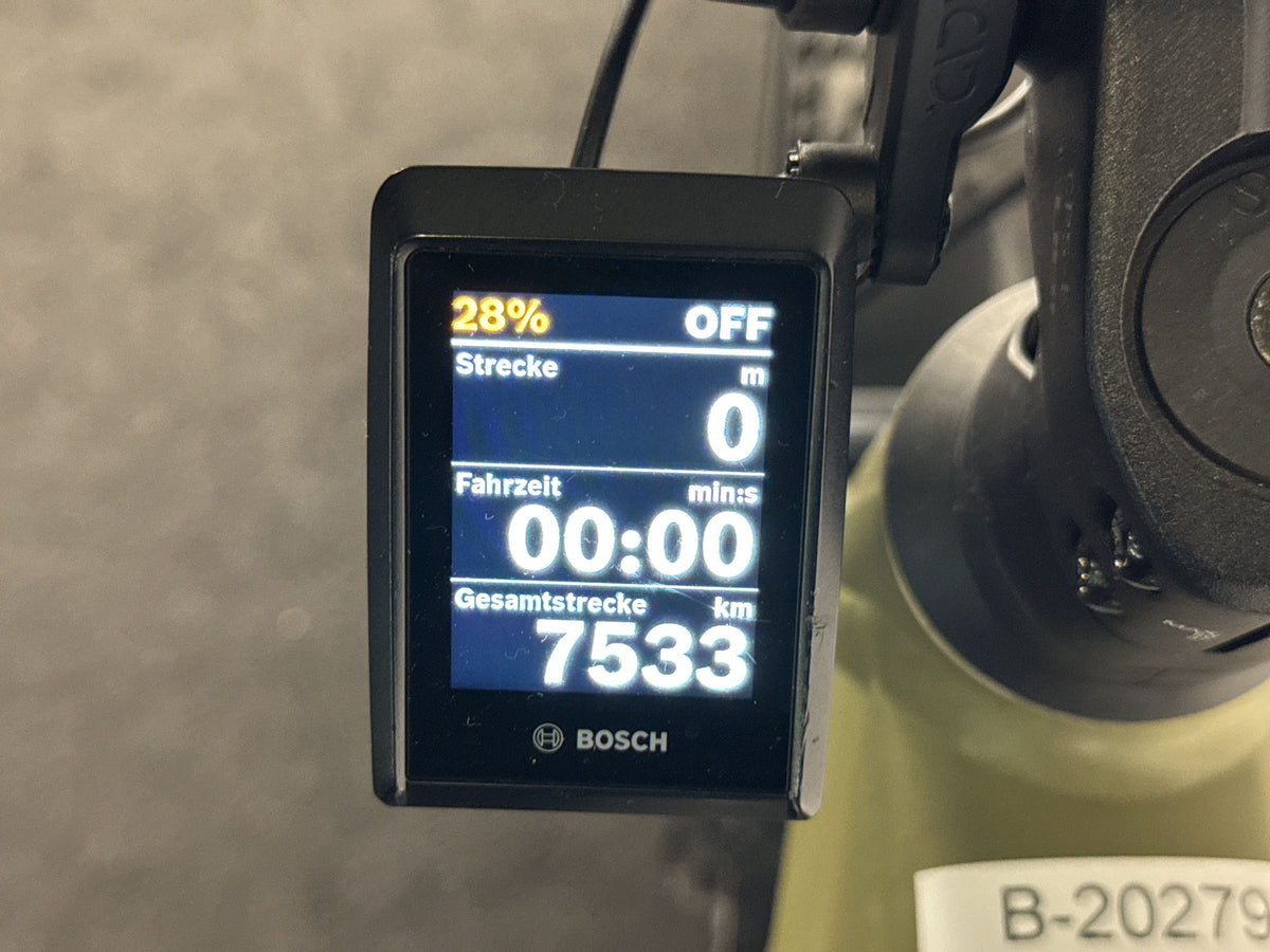 Cube Reaction Hybrid Race 750 gebraucht – Display